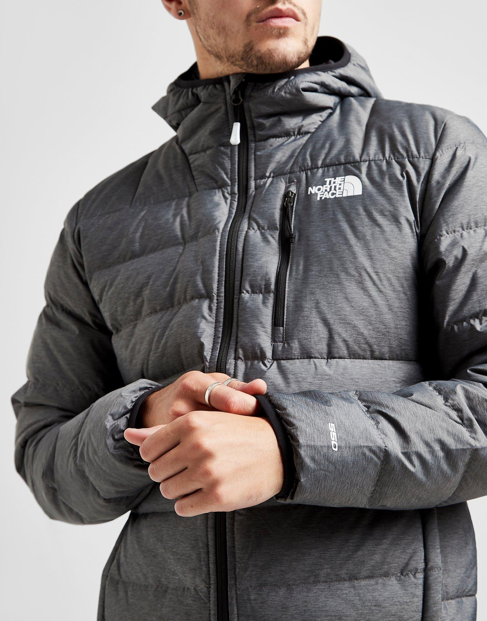 the north face aconcagua jacket grey