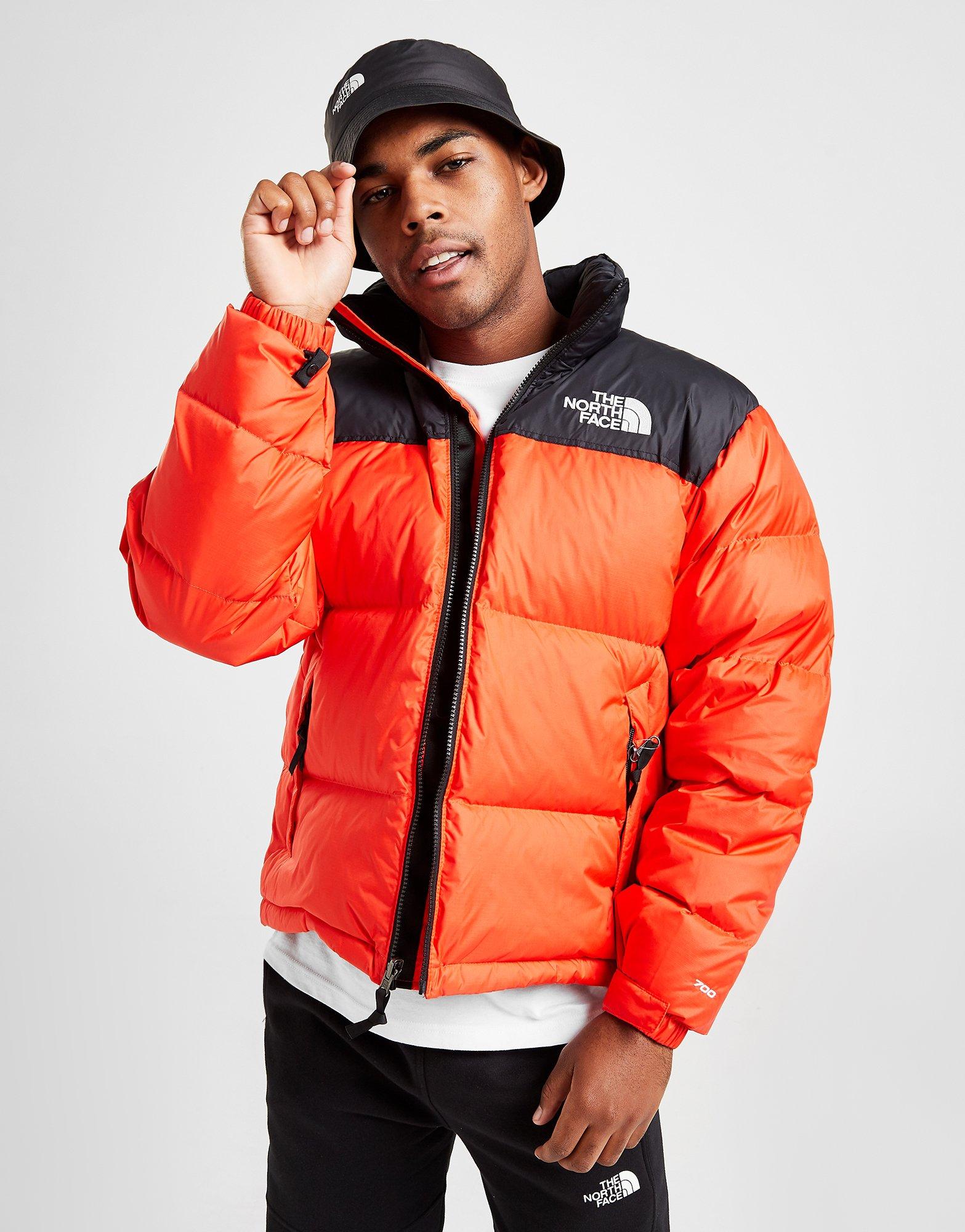north face 1996 orange