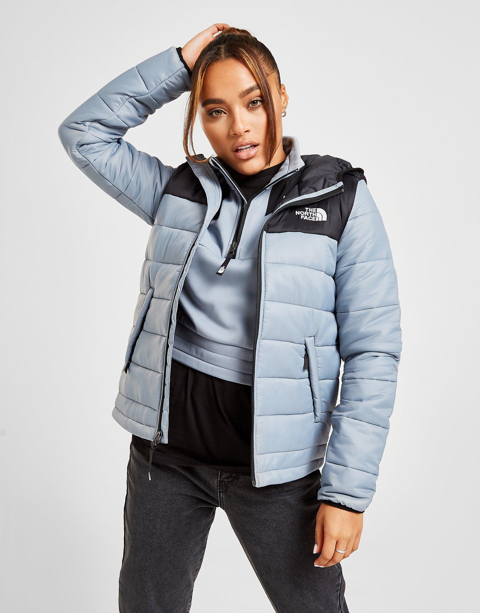 north face panel padded jacket womens