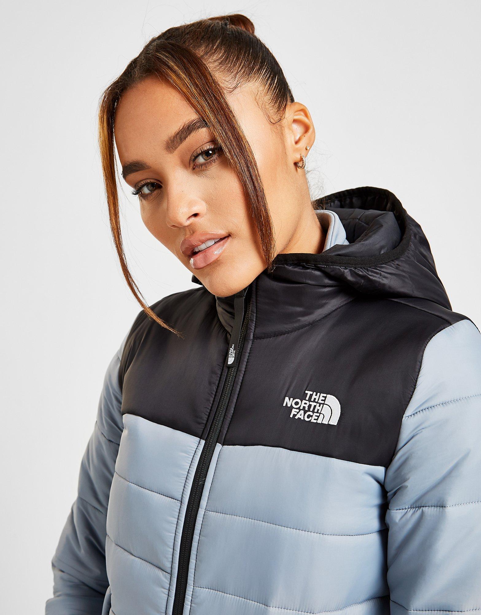 the north face panel padded jacket