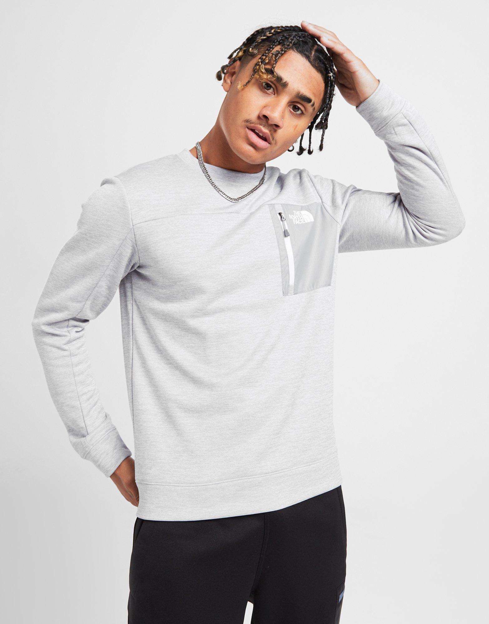 the north face mittelegi crew sweatshirt