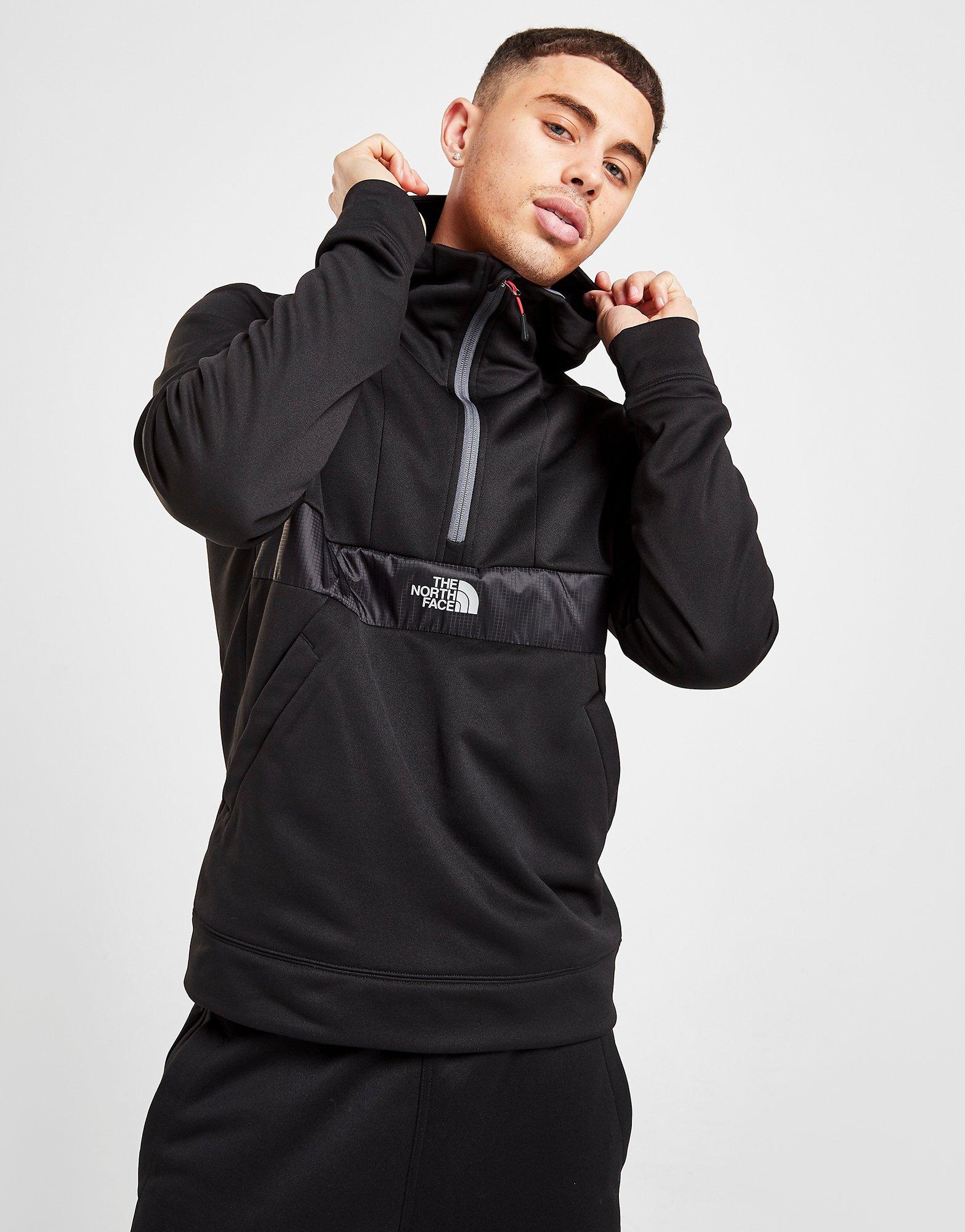 Black The North Face Mittelegi 1/4 Zip 