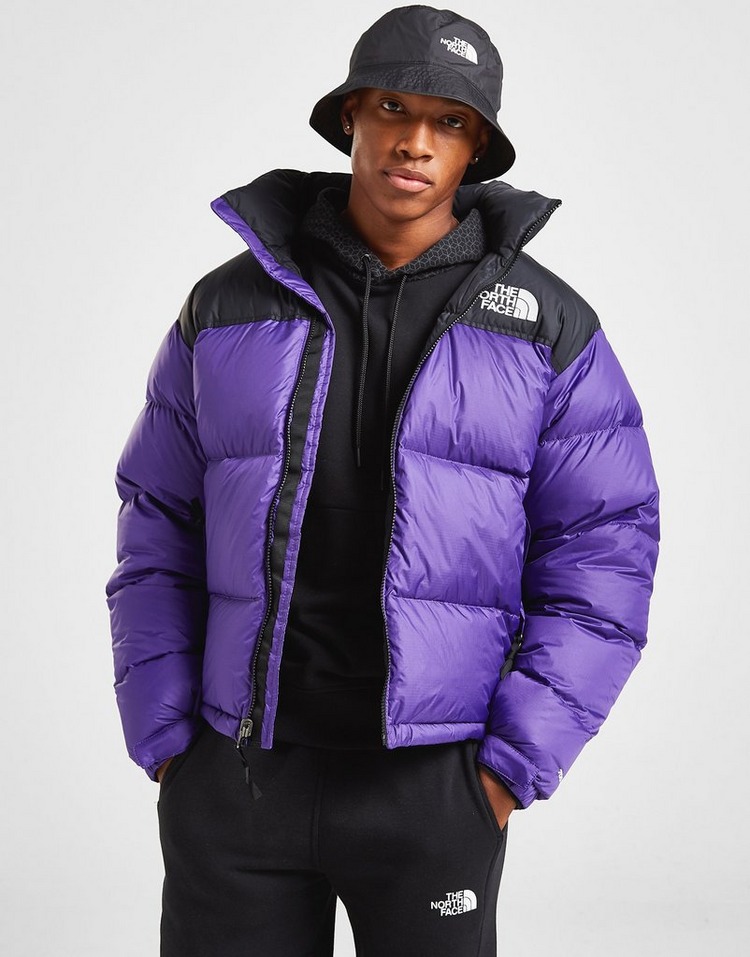 Purple The North Face Nuptse Padded Jacket JD Sports