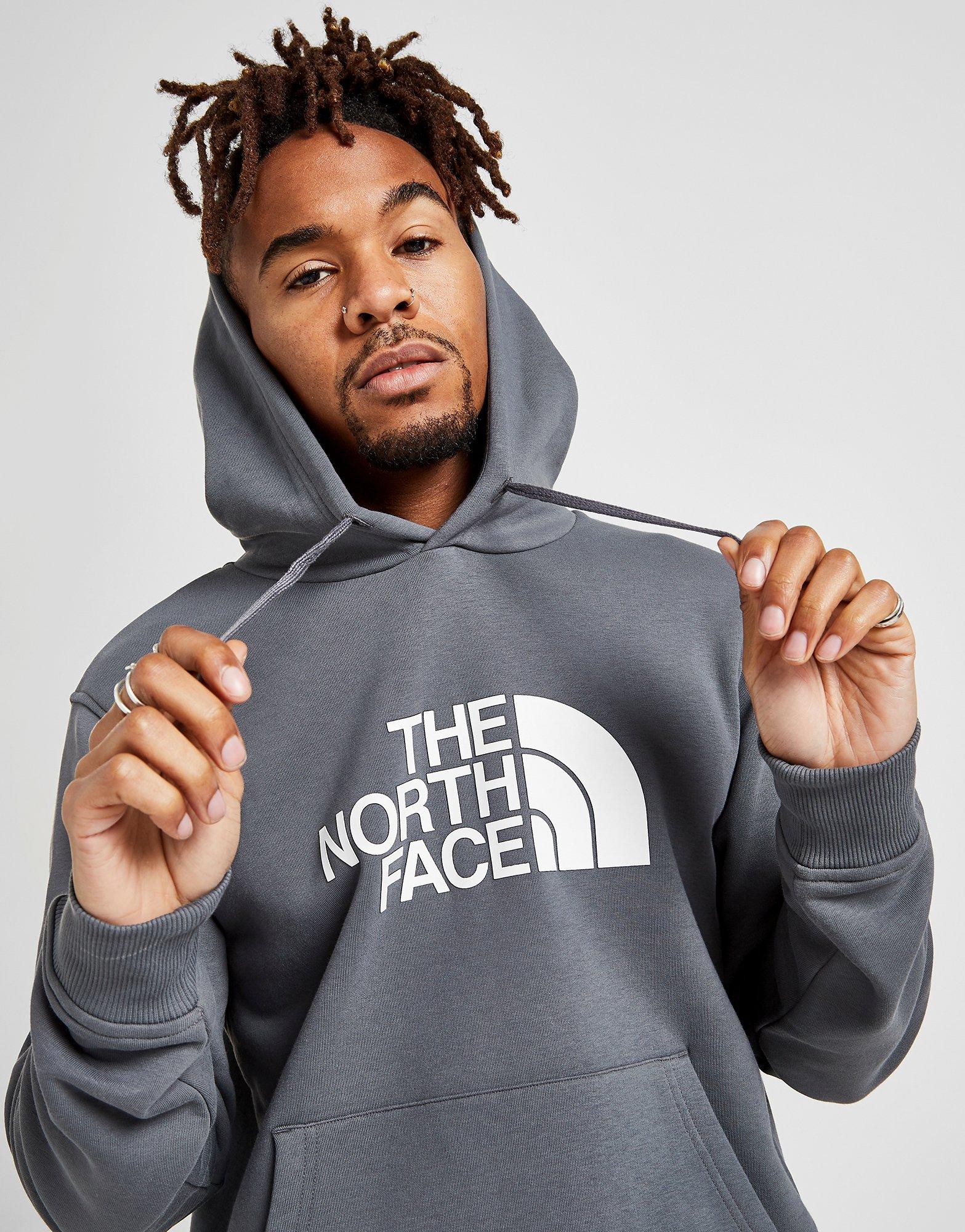 north face gray hoodie