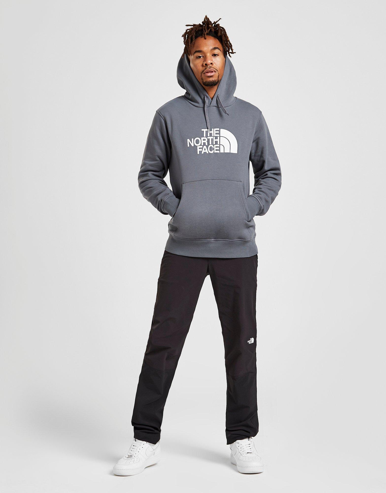 the north face jumper grey