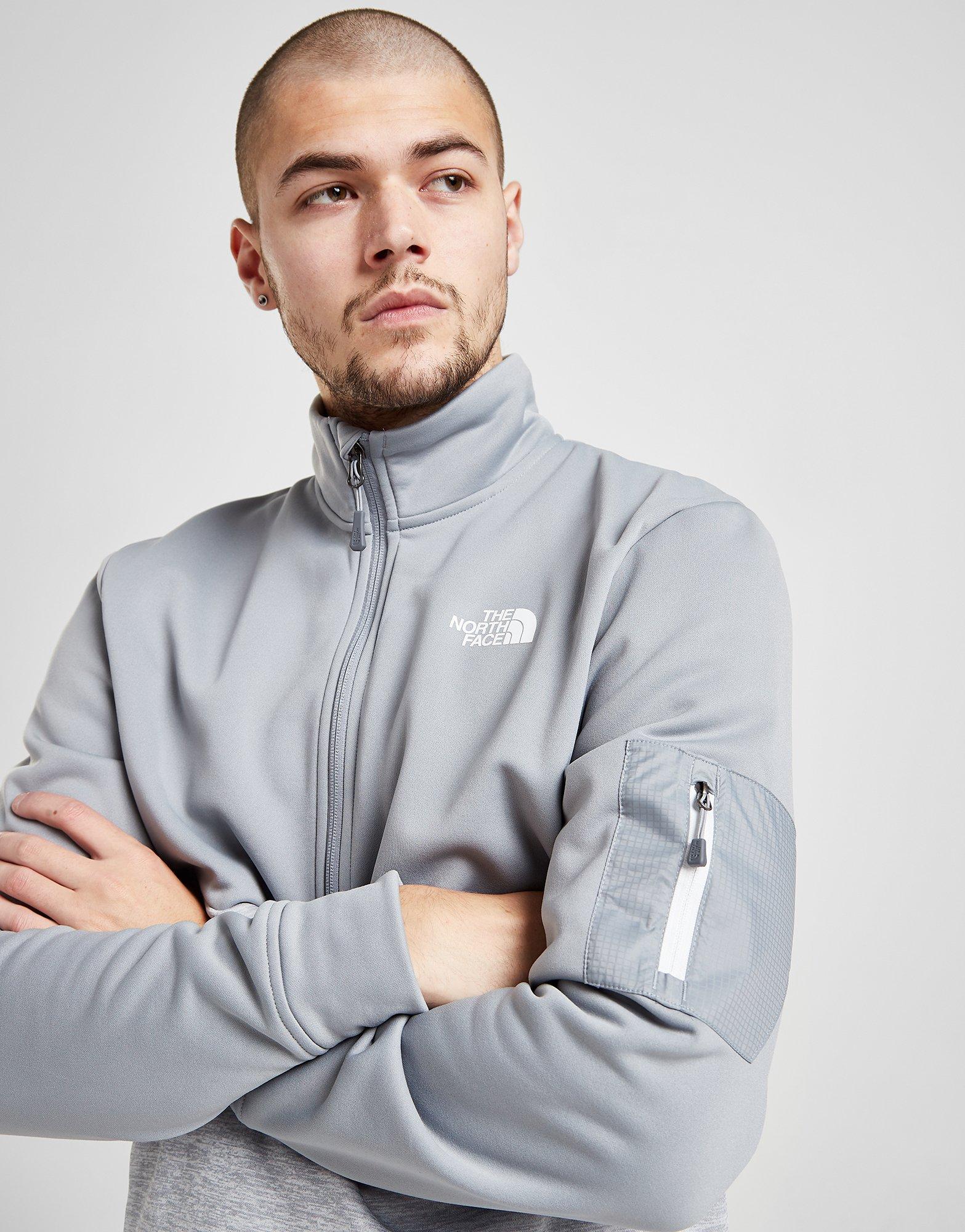 north face zip sweatshirt