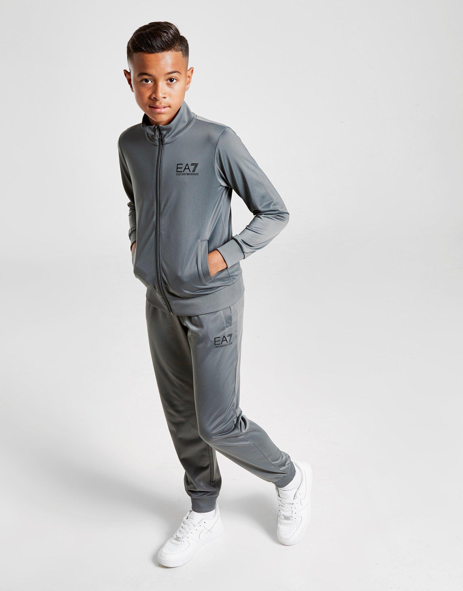 ea7 tracksuit bottoms junior