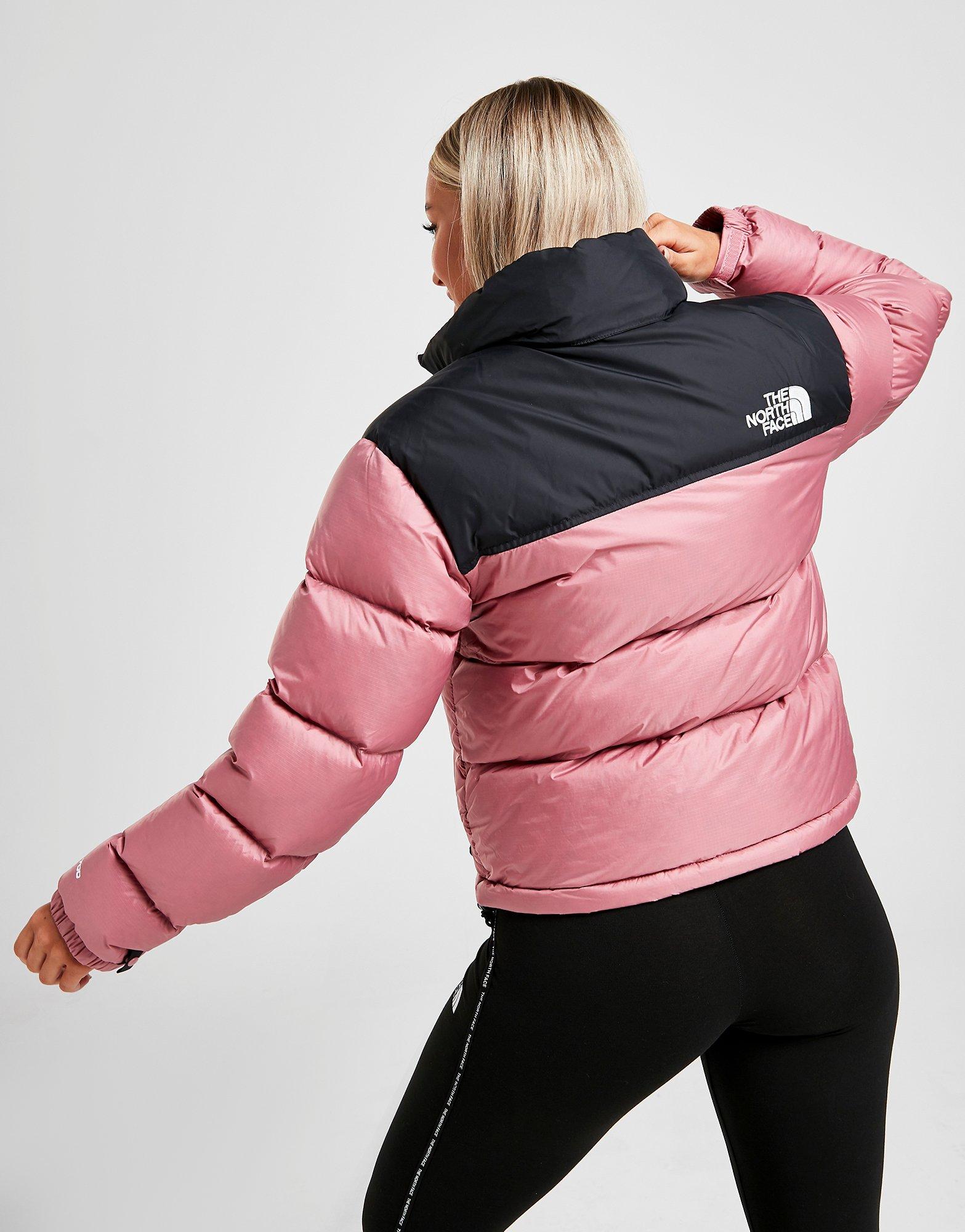 doudoune the north face rose