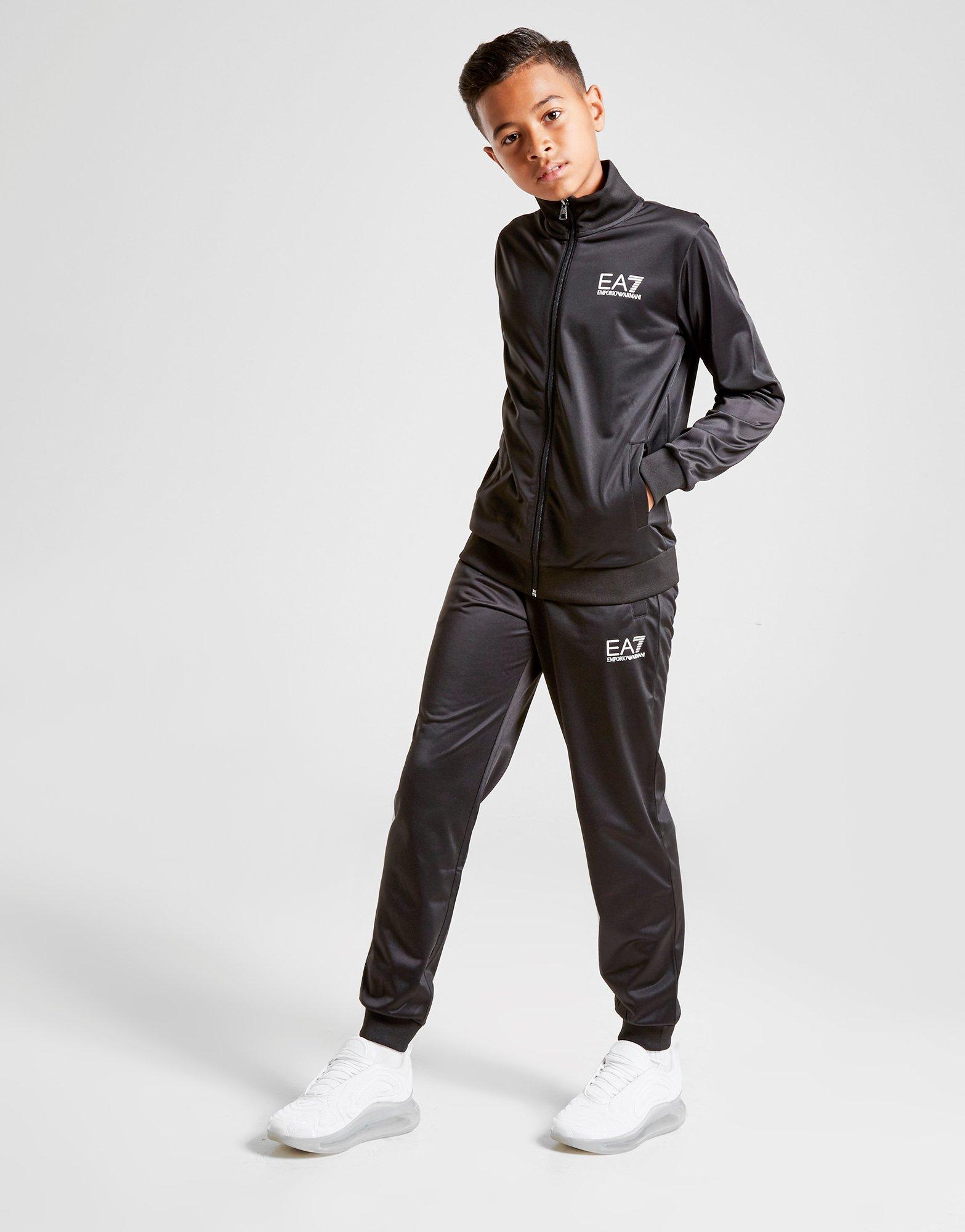 ea7 tracksuit bottoms junior