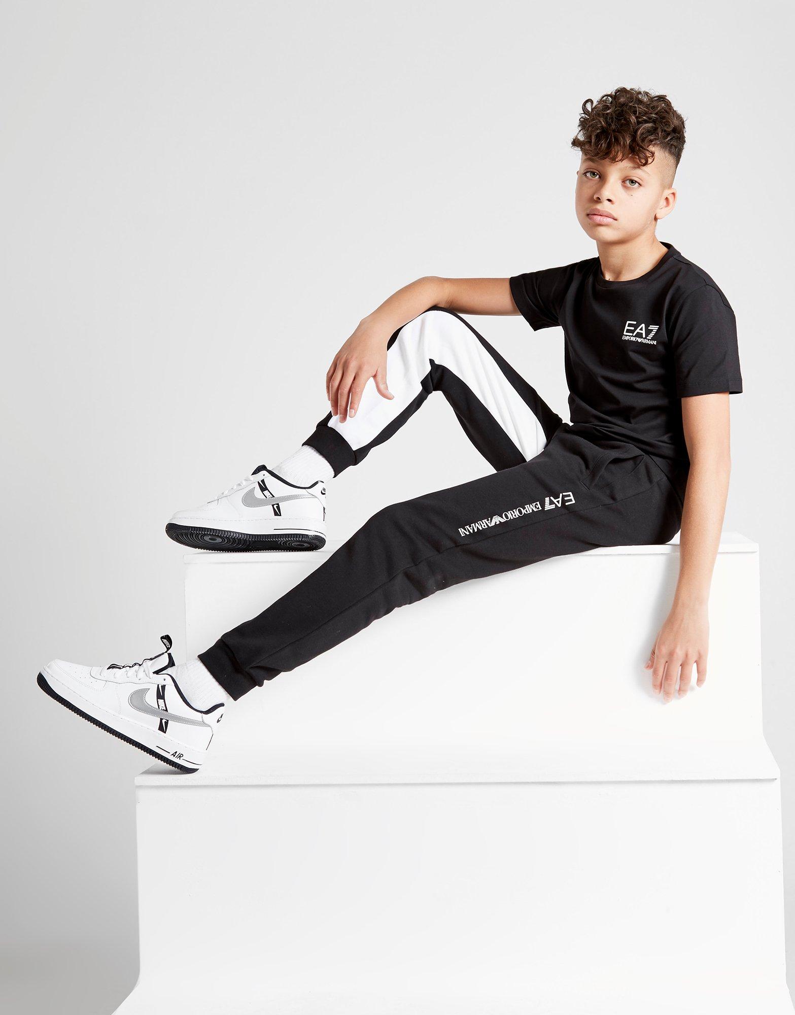 boys ea7 joggers