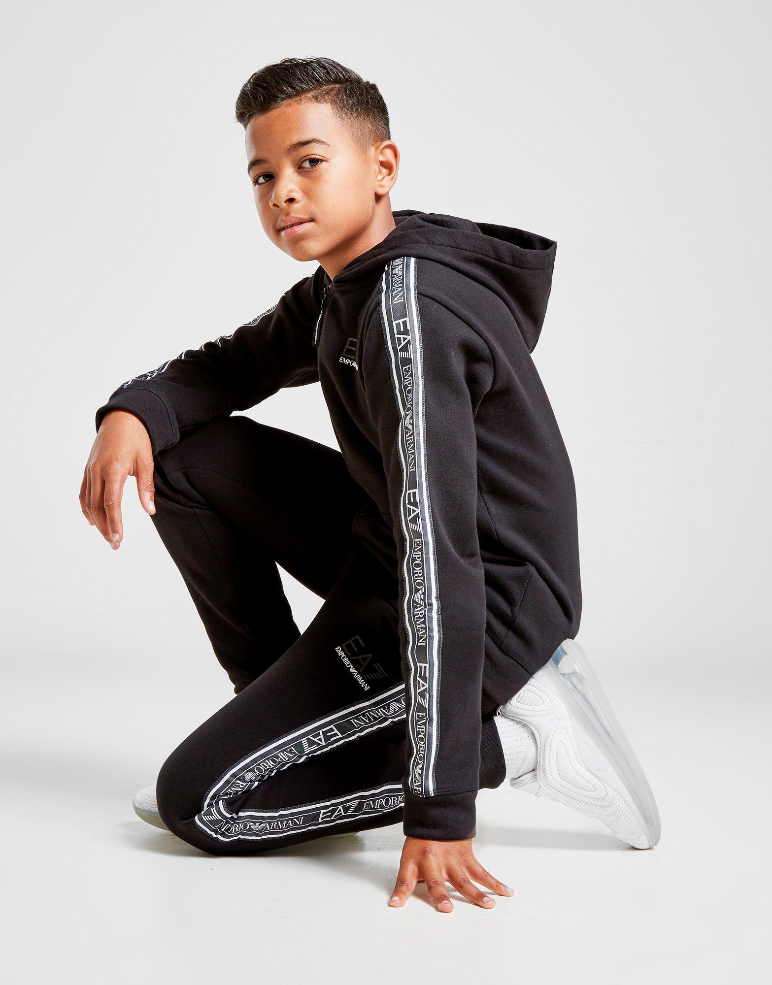 armani zip up hoodie