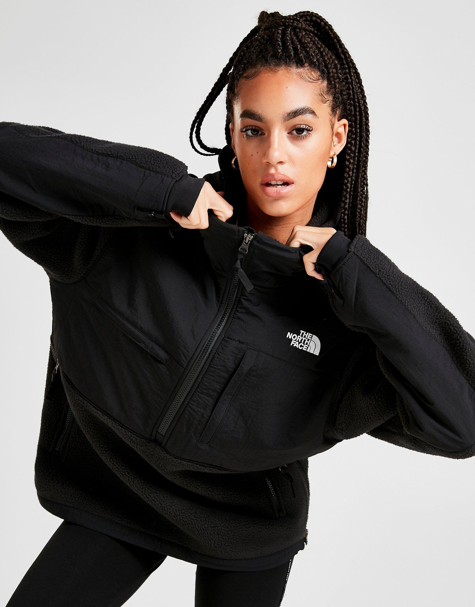 north face denali fleece hoodie