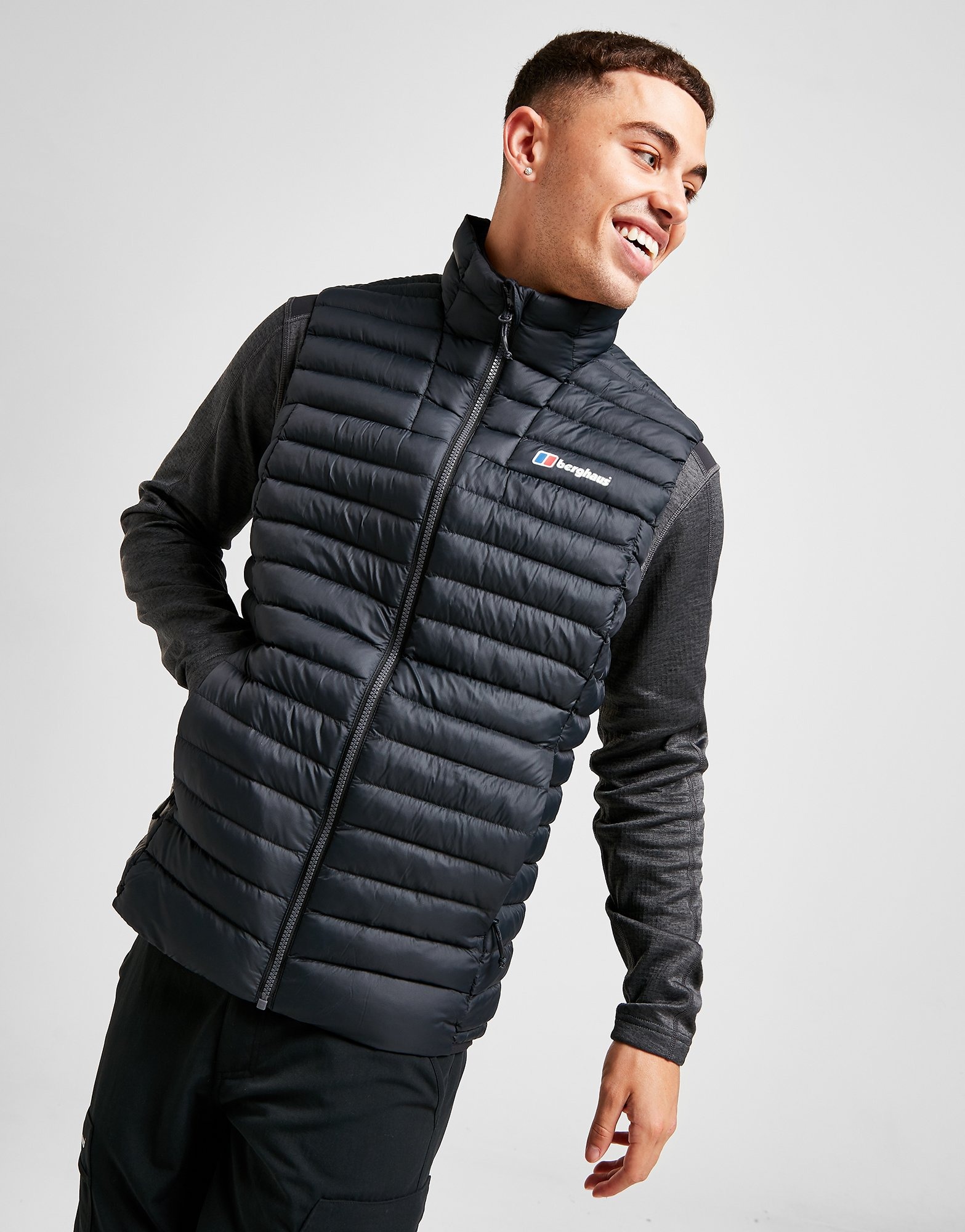 Black Berghaus Vaskye Vest Gilet JD Sports Malaysia