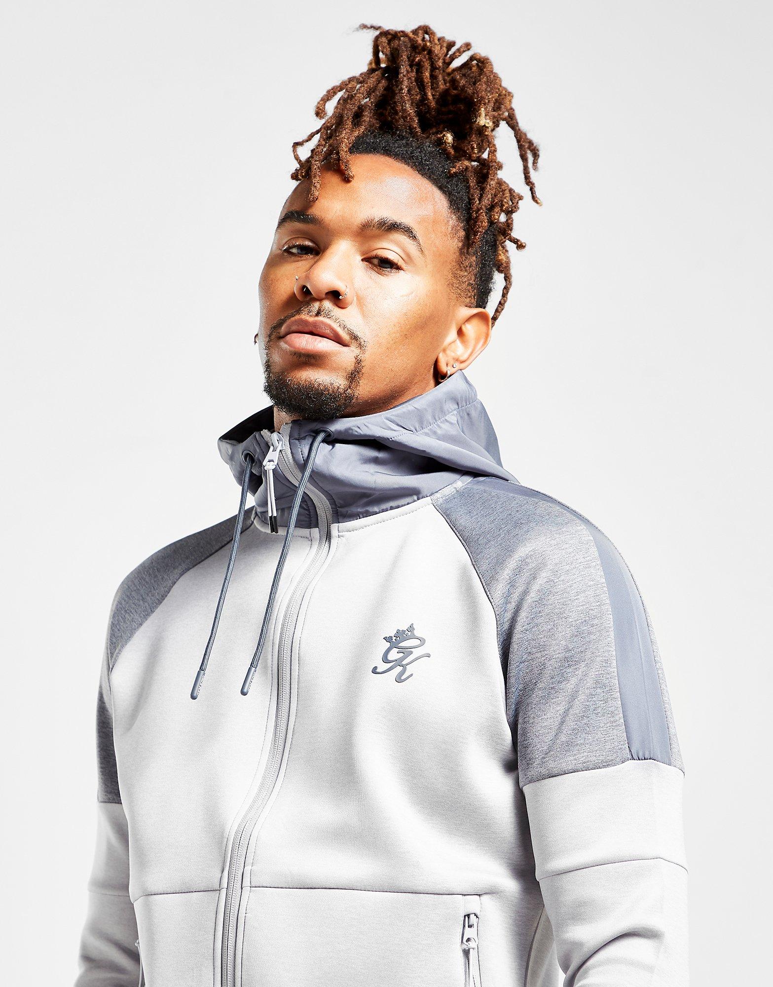 white gym king hoodie