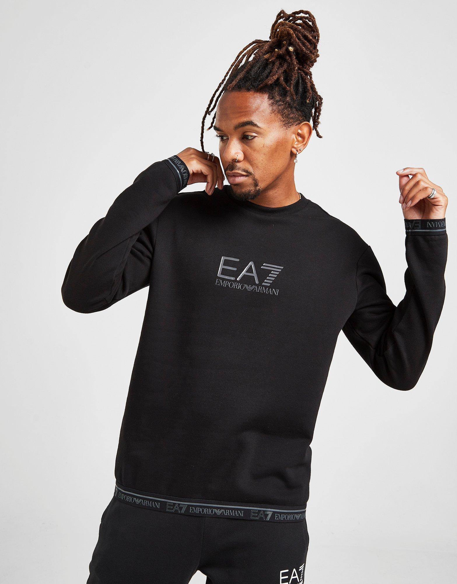 ea7 tape crew sweatshirt