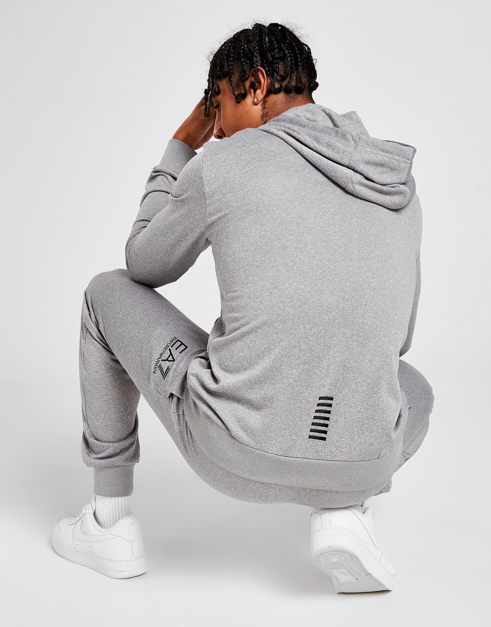 ea7 grey tracksuit