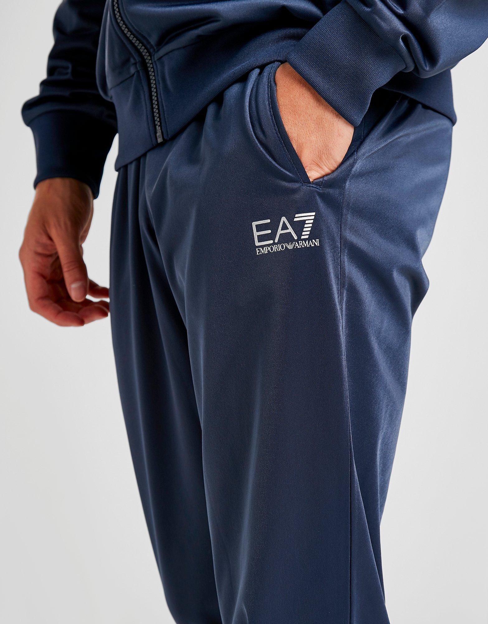 blue ea7 tracksuit