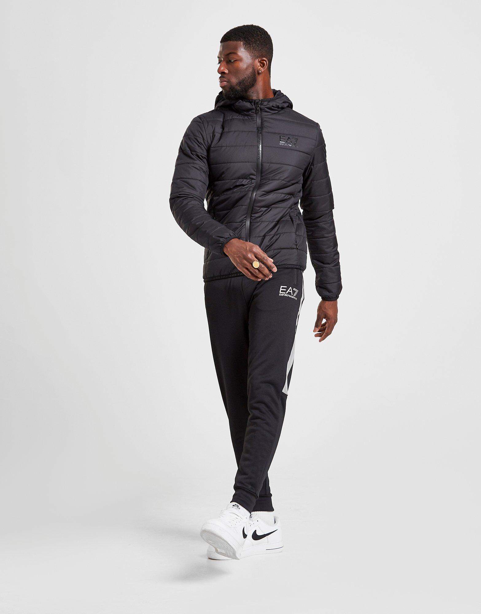 ea7 padded bubble jacket