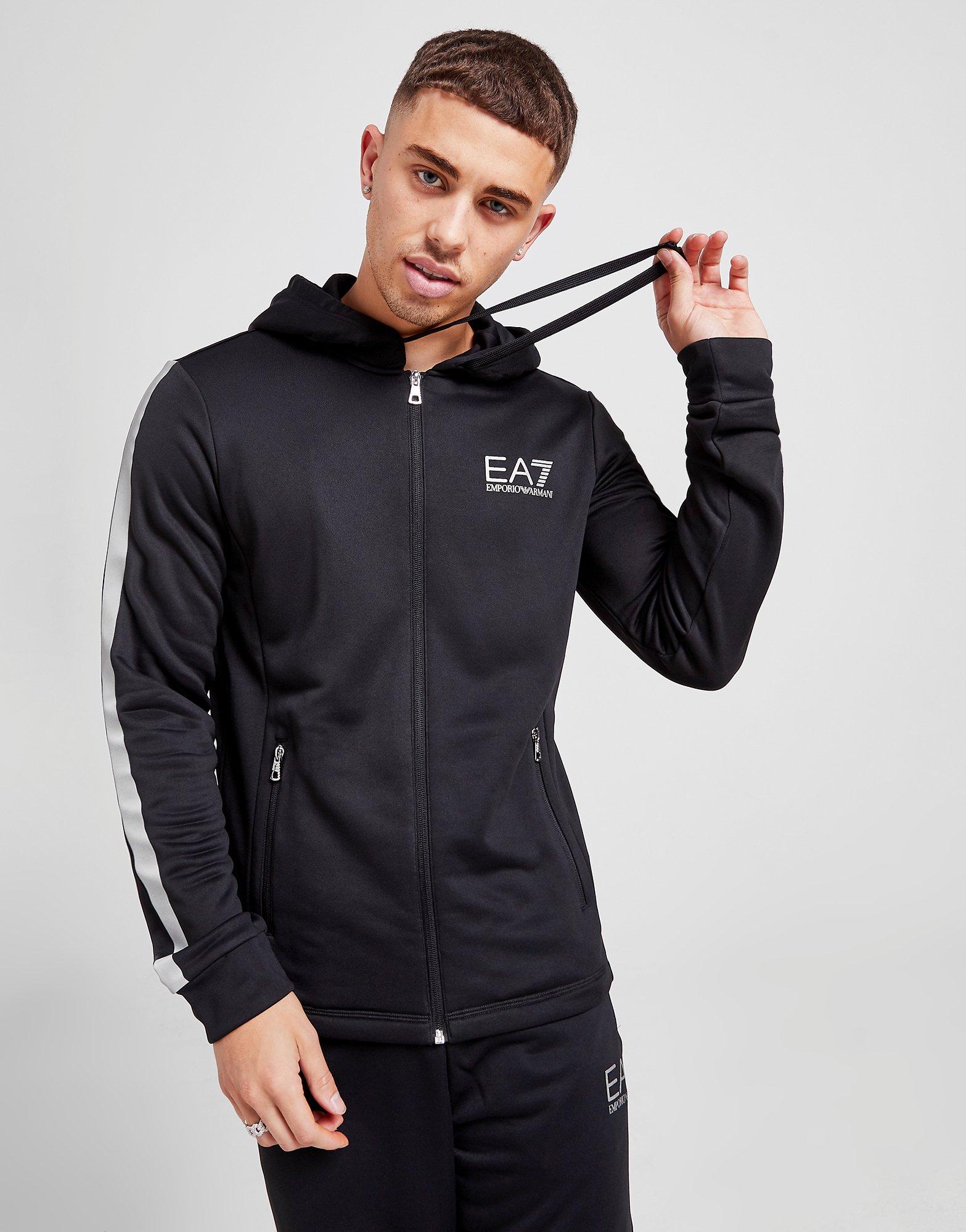 ea7 zip hoodie