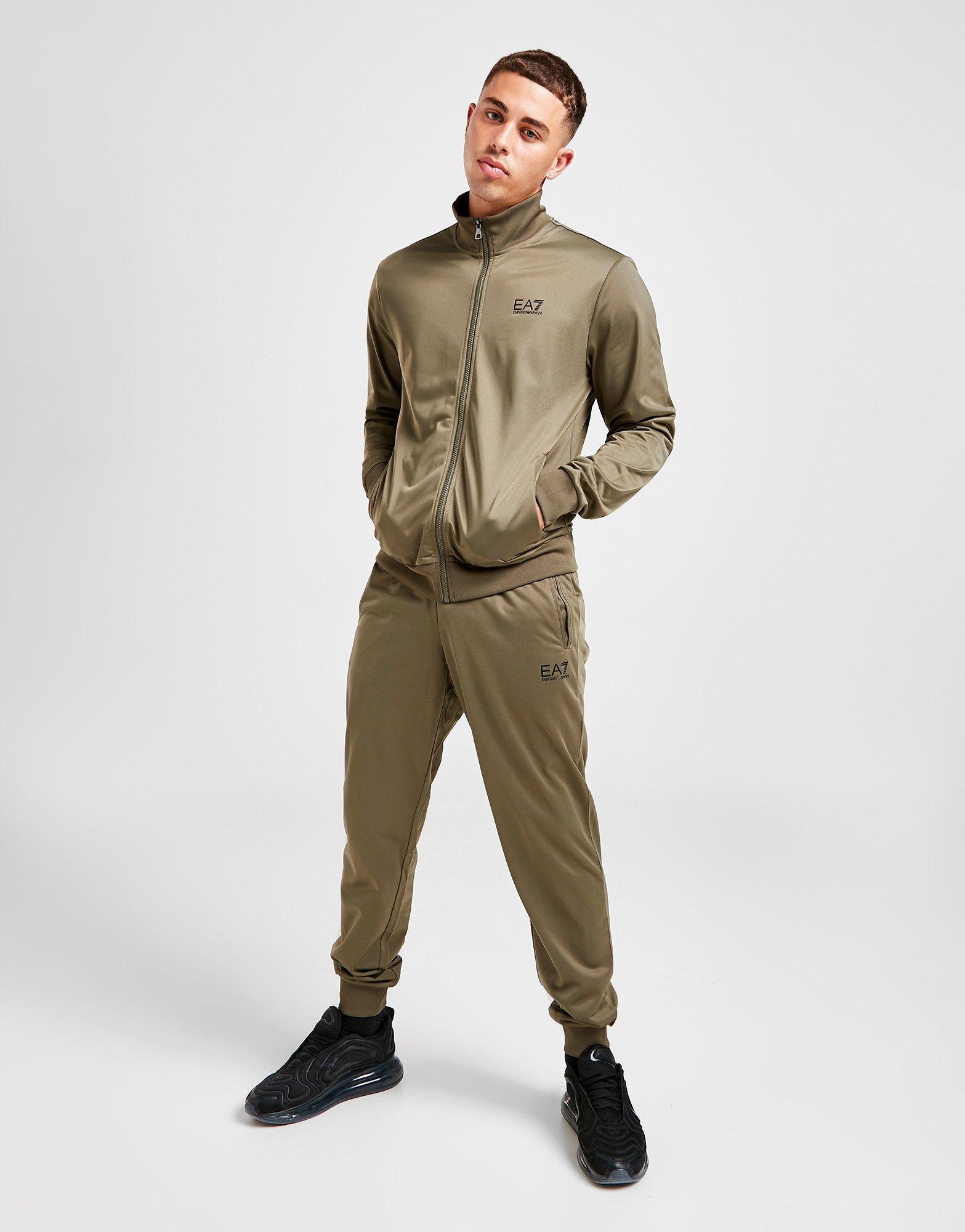 armani polyester tracksuit