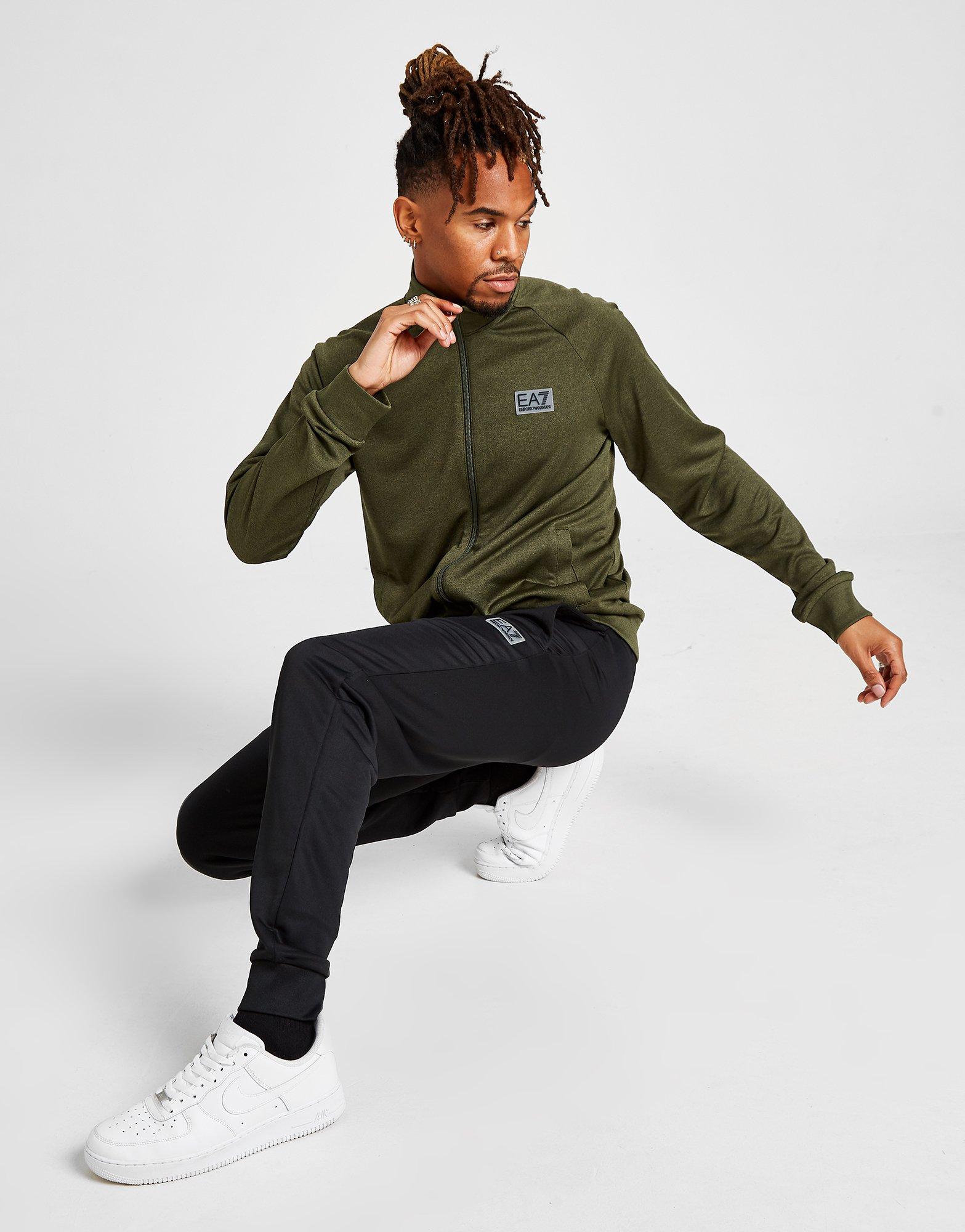 armani reflective tracksuit