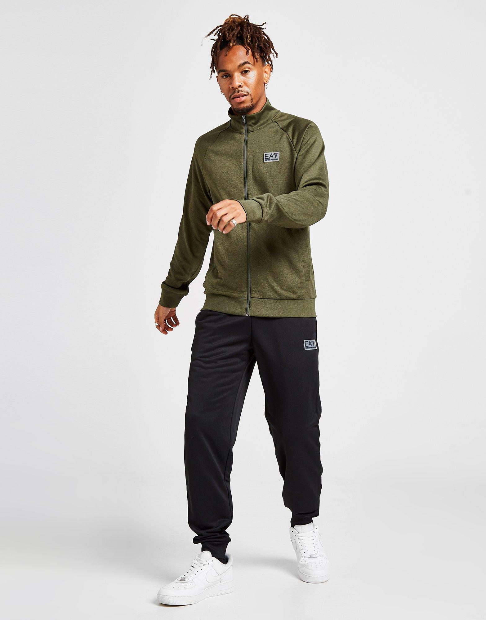 ea7 reflective tracksuit