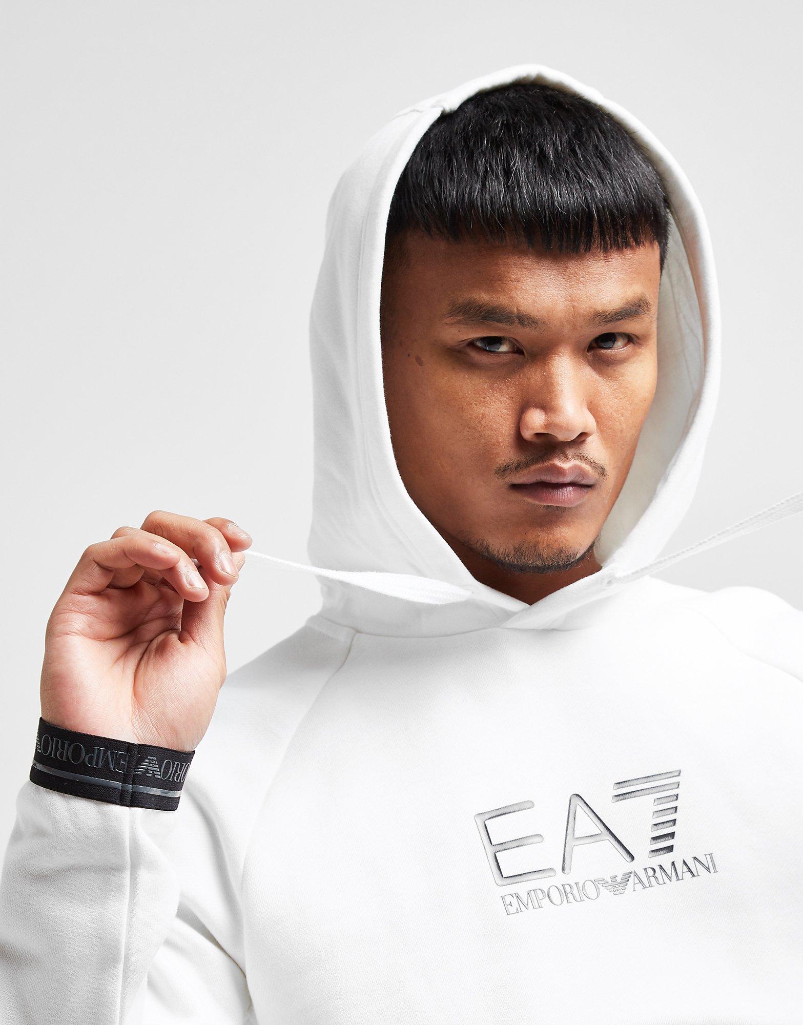 emporio armani ea7 overhead tape hoodie