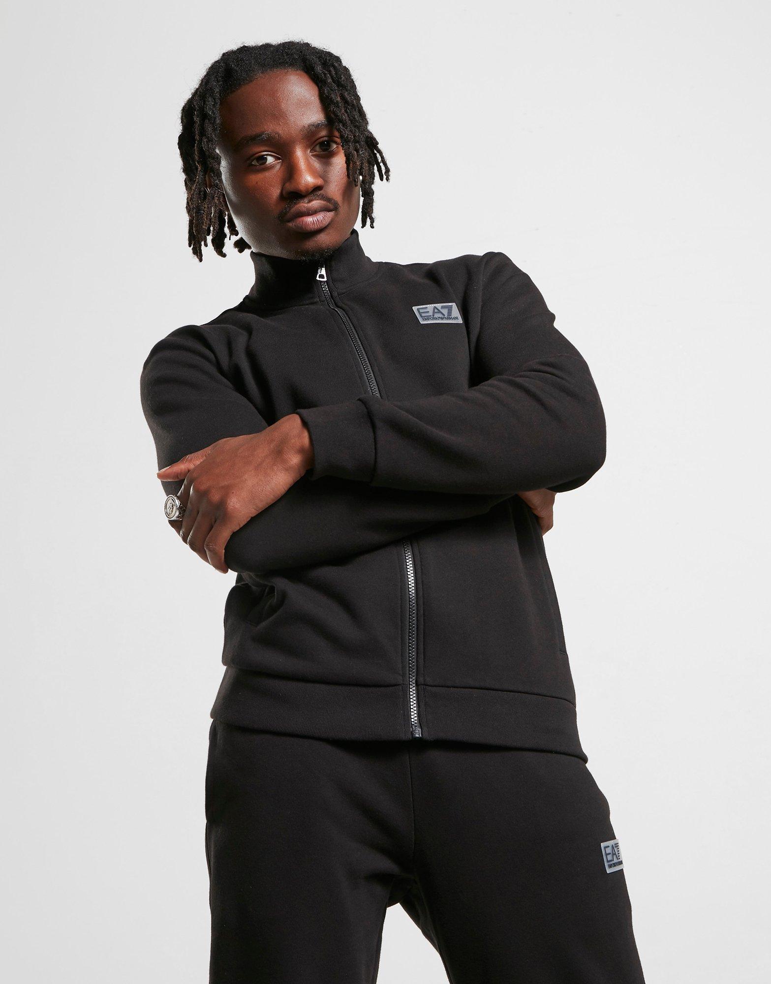 ea7 fleece tracksuit