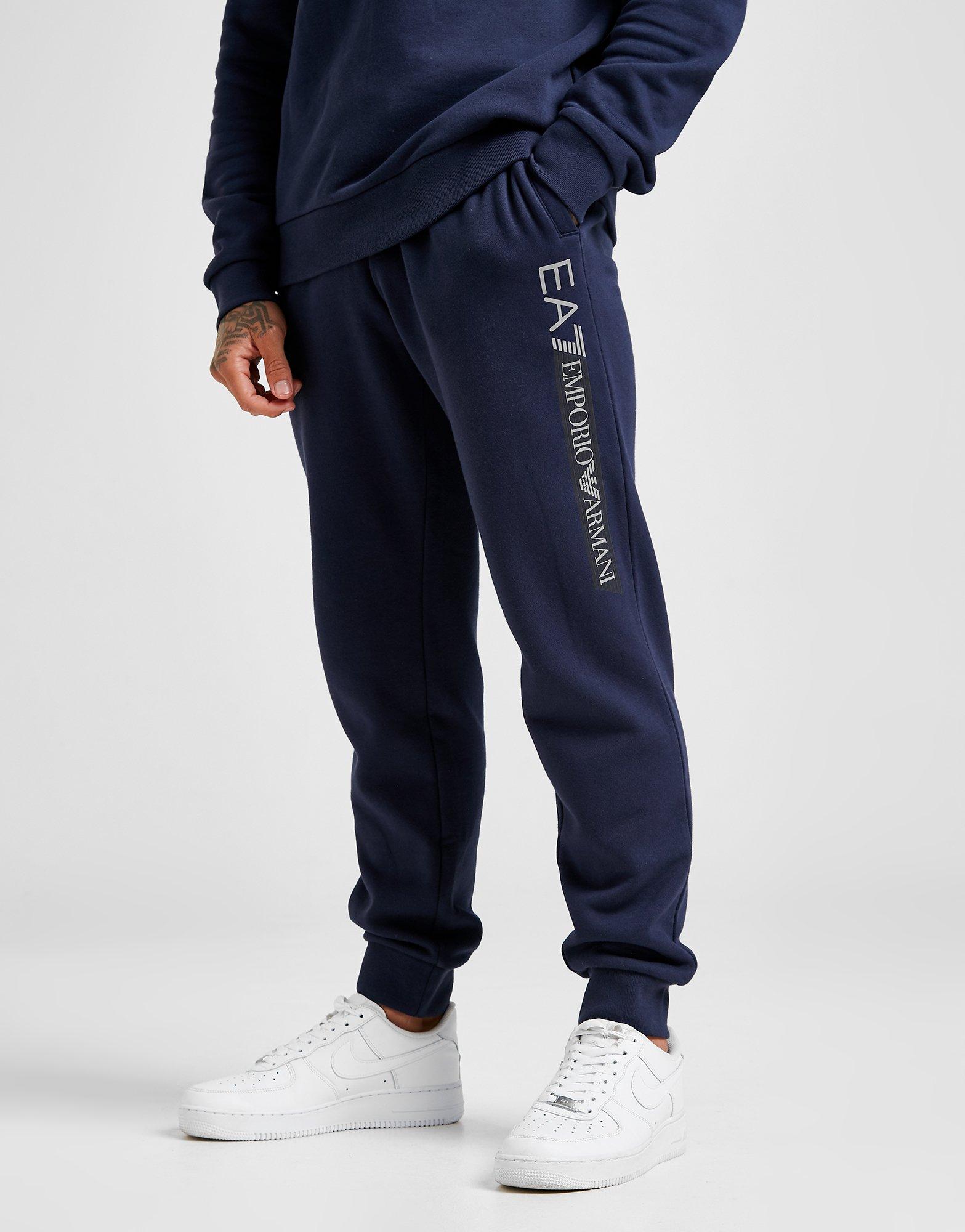 ea7 7 lines fleece tracksuit