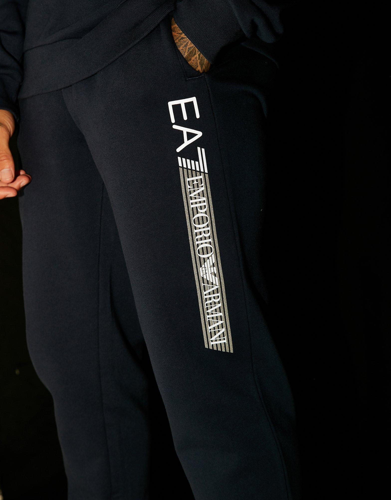 ea7 7 lines fleece tracksuit