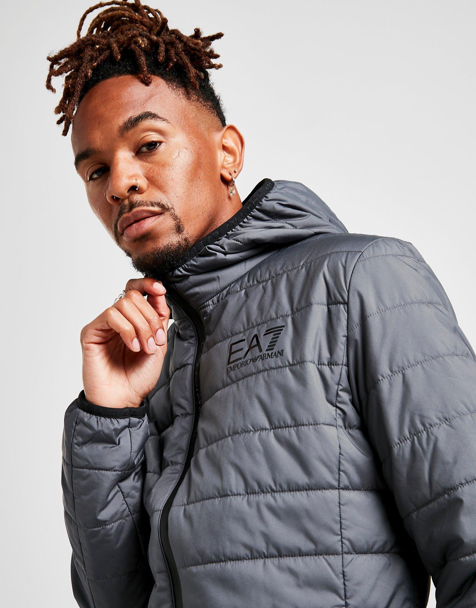 ea7 padded bubble jacket