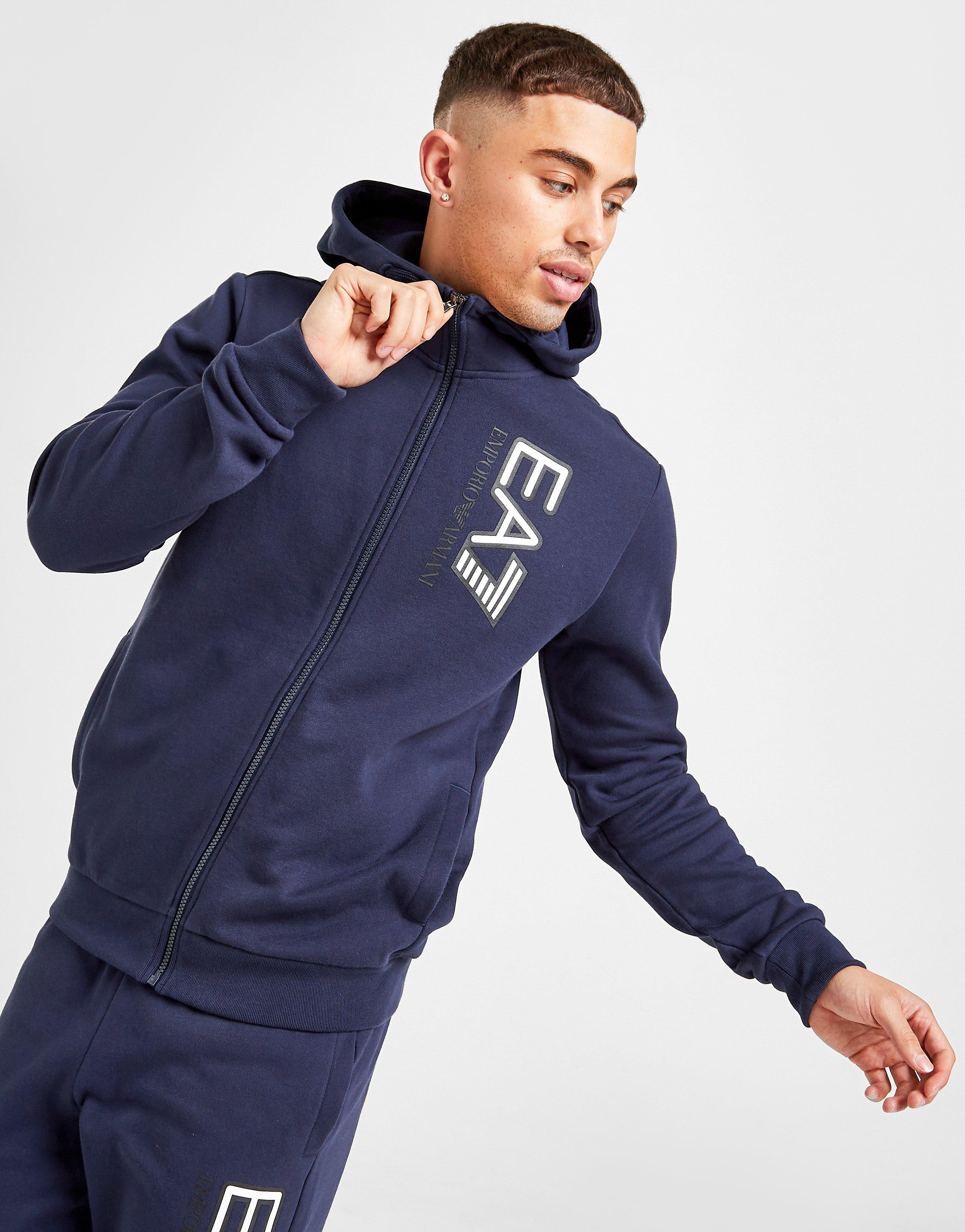 ea7 visibility cotton tracksuit