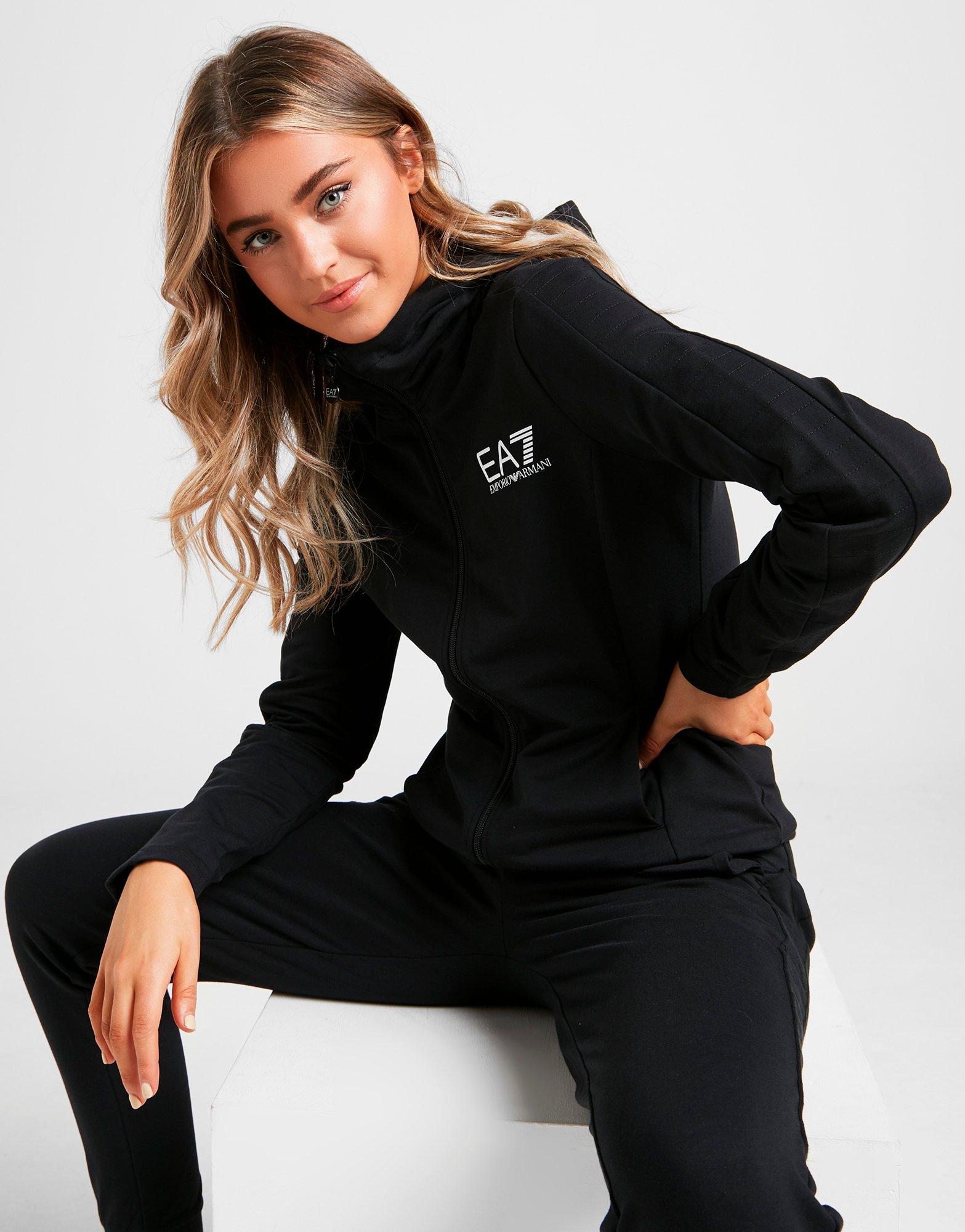 ea7 quilted tracksuit