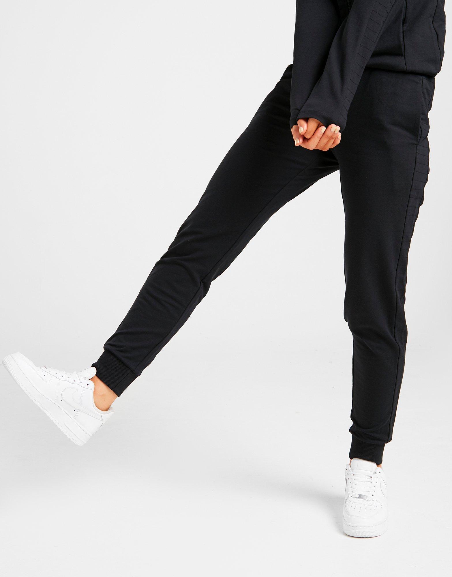 black ea7 tracksuit