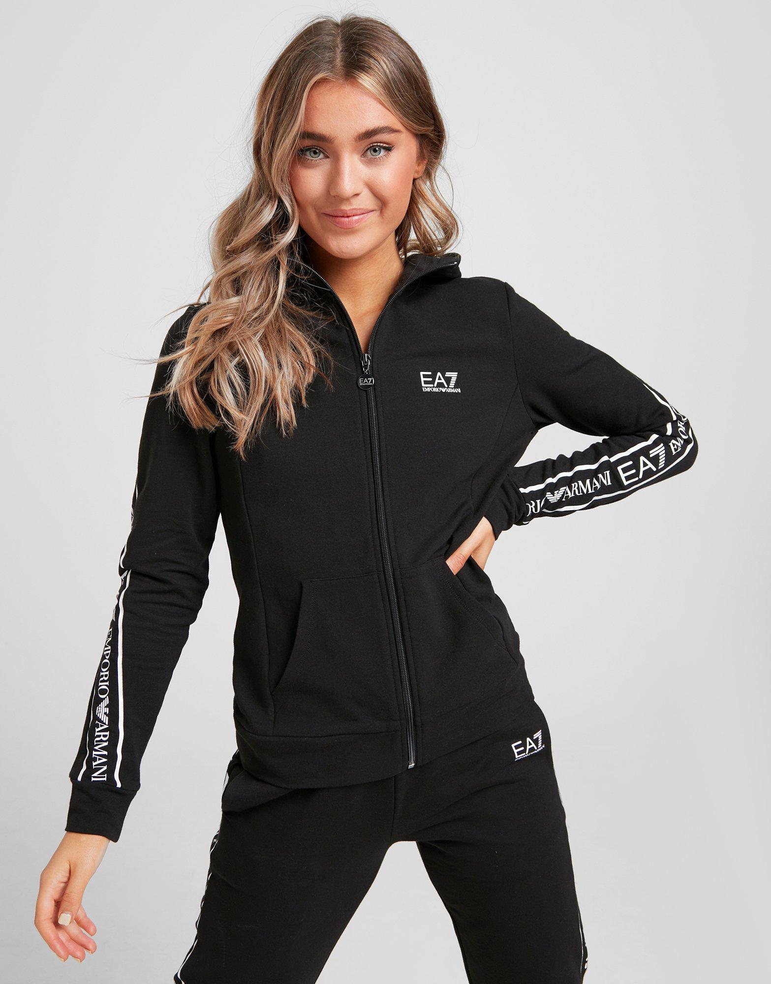 armani full zip hoodie
