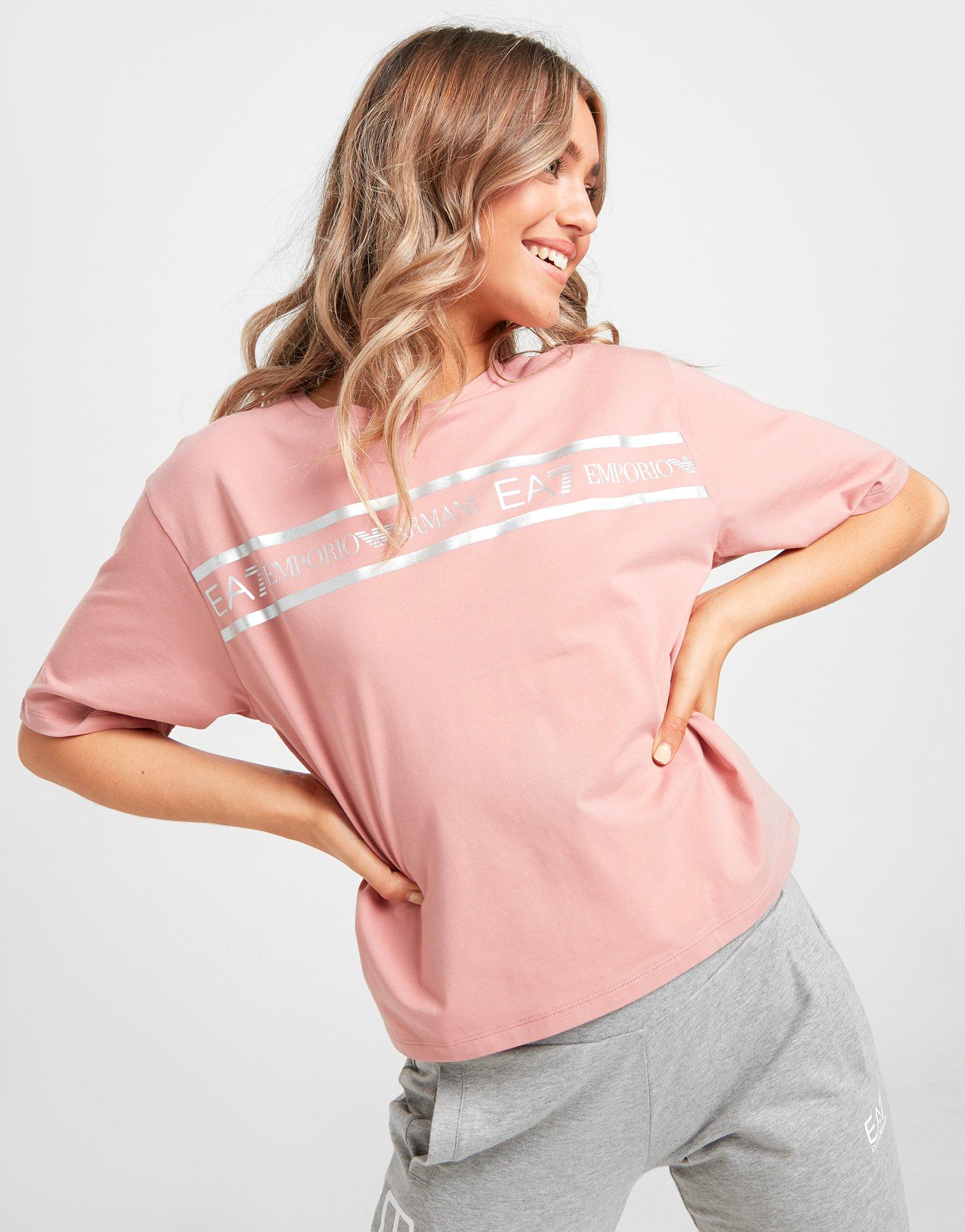 emporio armani tape t shirt