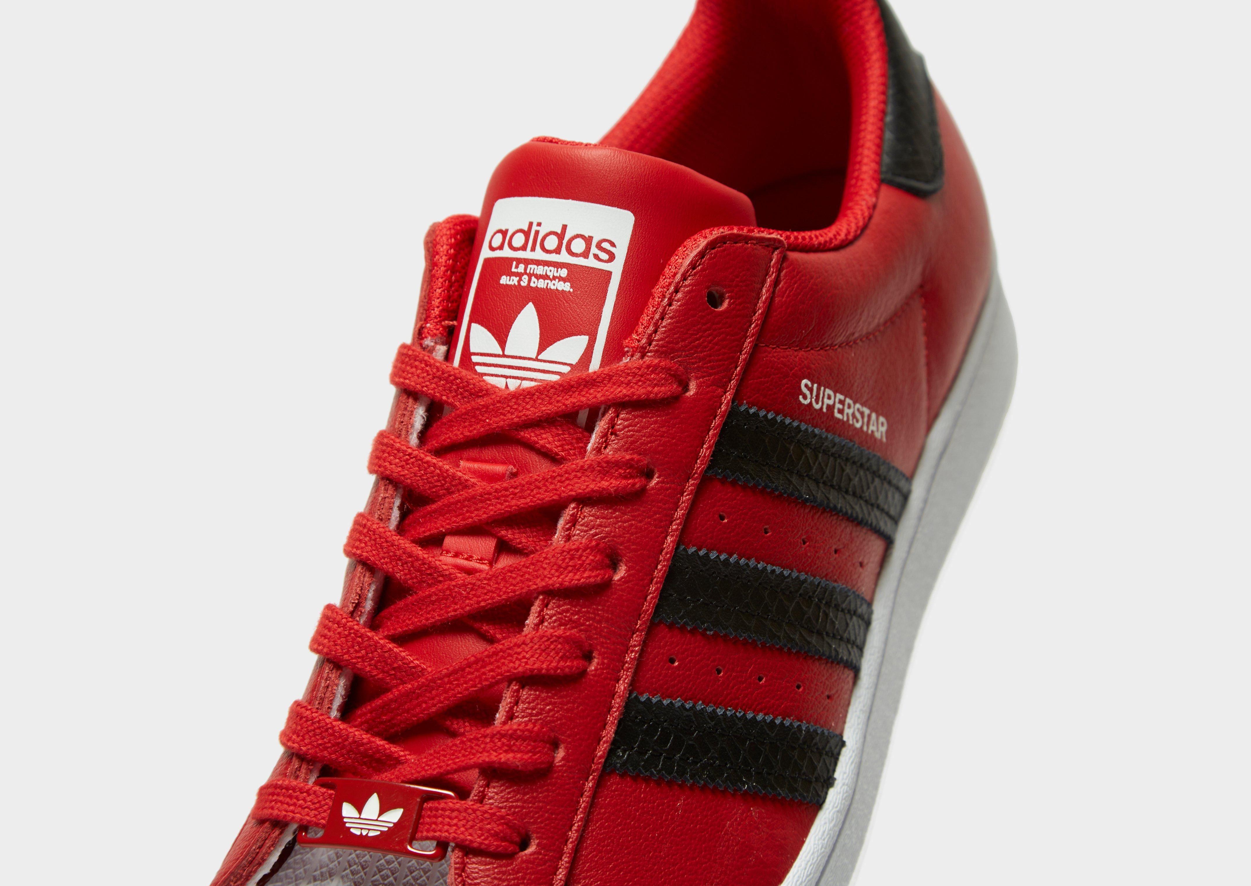 adidas original superstar rouge