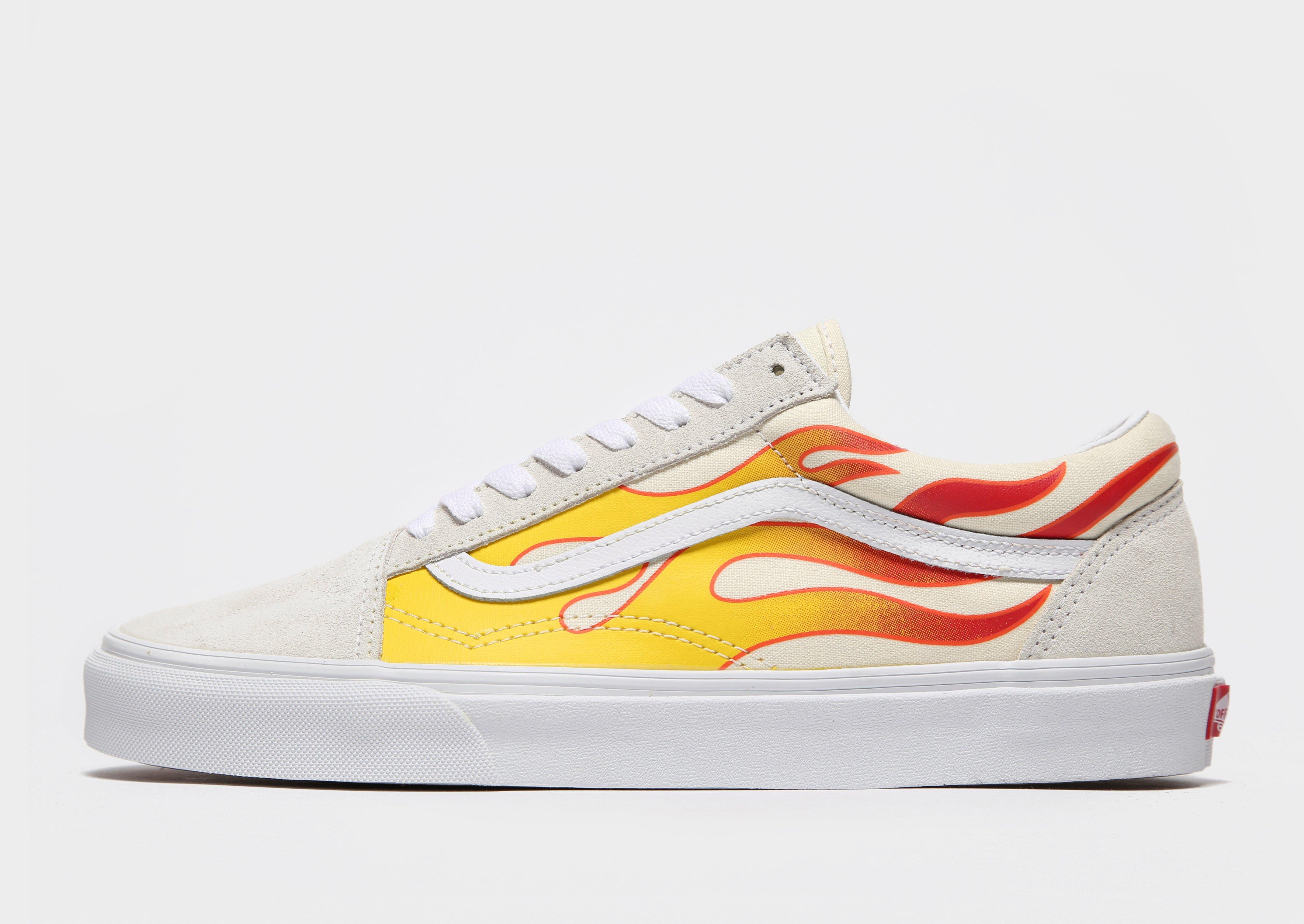 vans old skool arancioni
