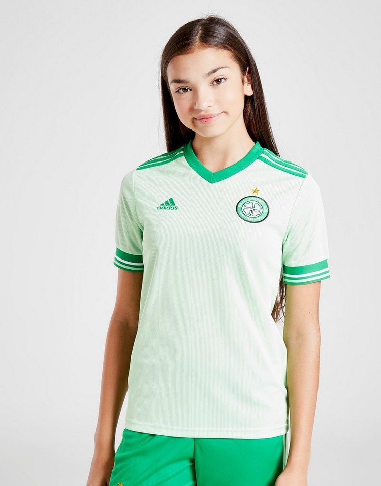 Green adidas Celtic FC 2020/21 Away Shirt Junior | JD Sports