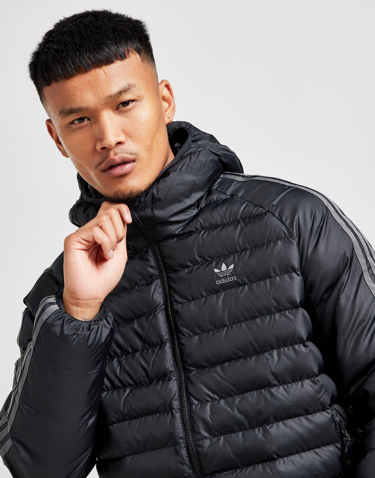 Black adidas Originals Bubble Jacket JD Sports Malaysia