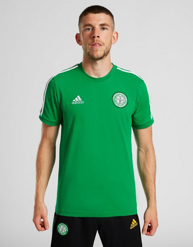 Buy Green adidas Celtic FC Identity T-Shirt | JD Sports