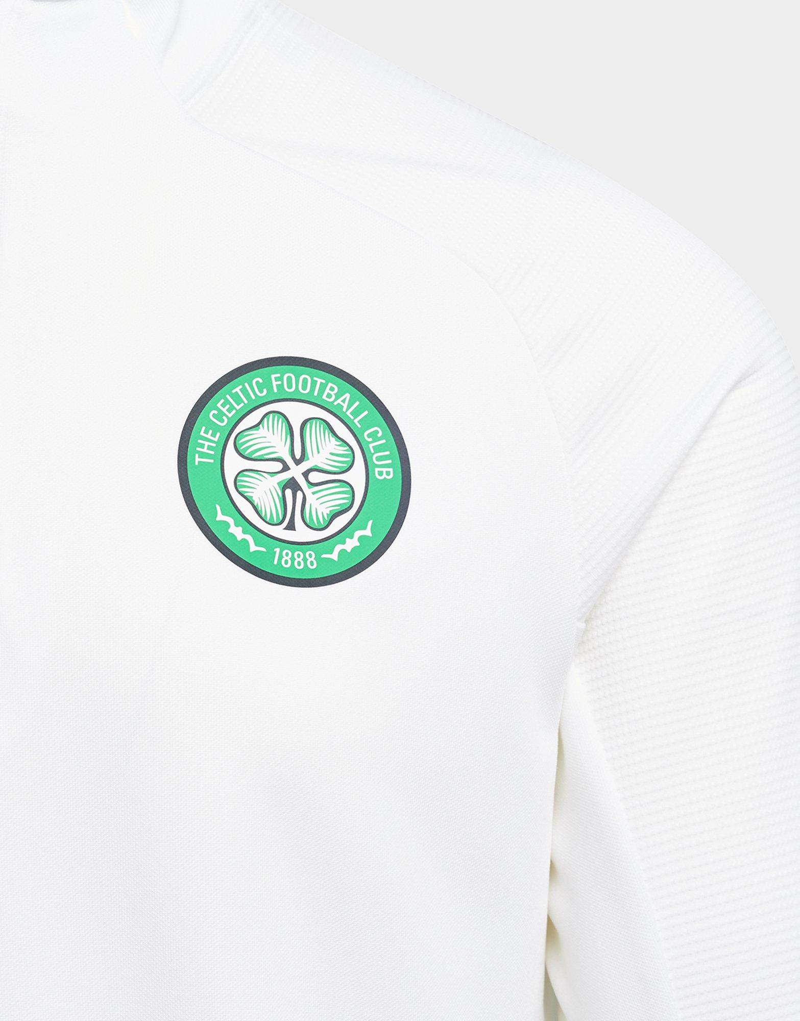celtic white training top