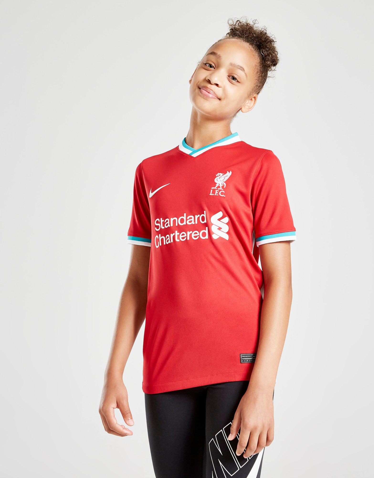 liverpool junior home shirt