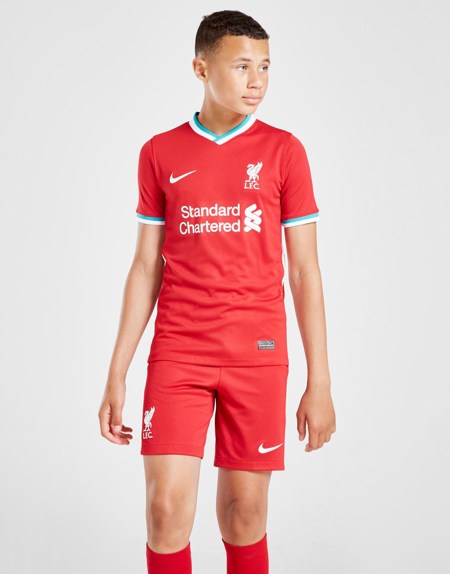 liverpool football shorts junior