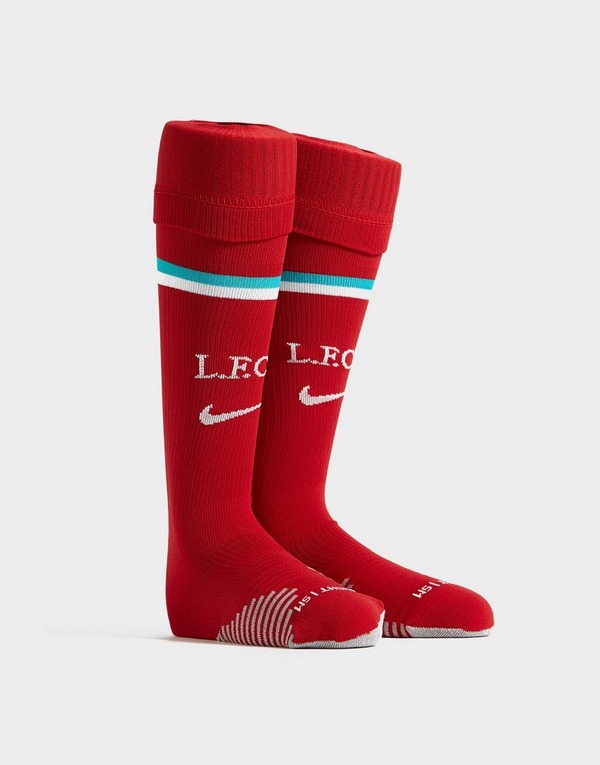 Buy Nike Liverpool Fc 2020 21 Home Socks Junior Jd Sports