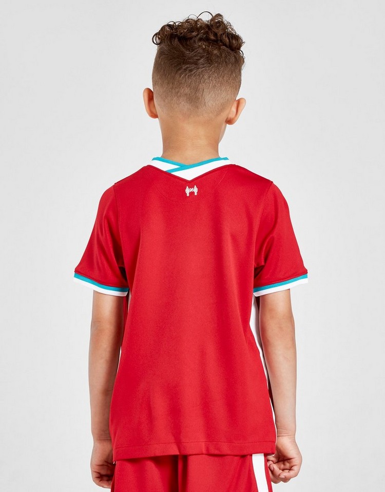 Buy Red Nike Liverpool FC 2020/21 Home Kit Children | JD ...