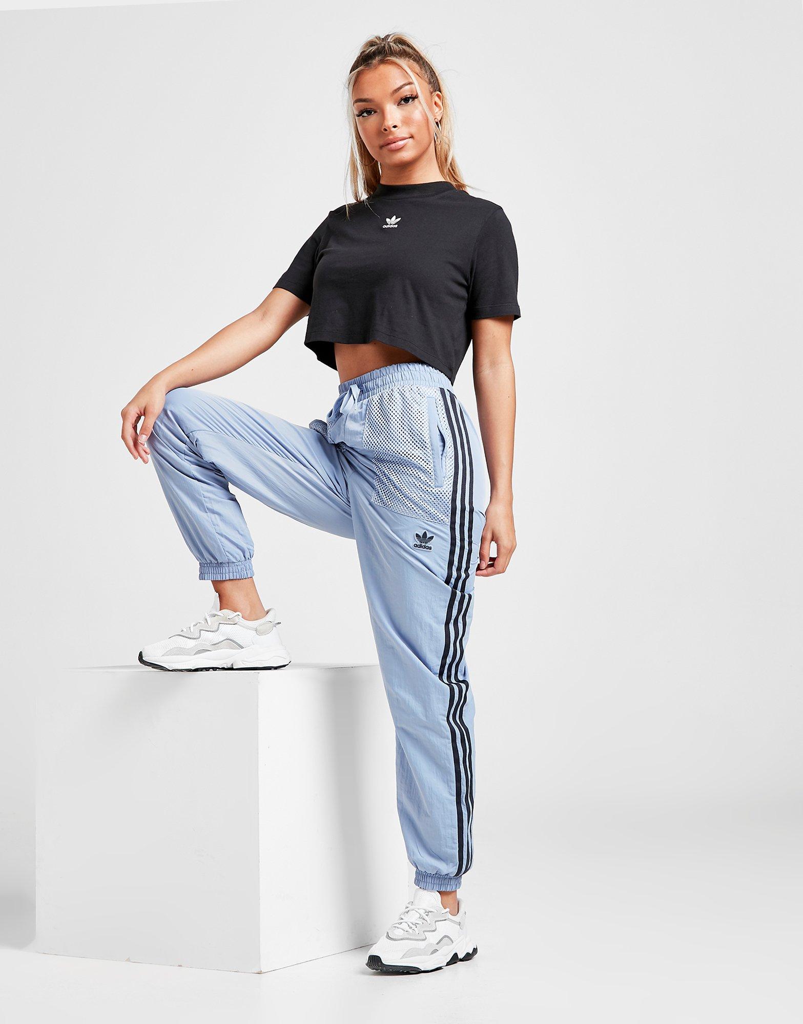 adidas mesh track pants