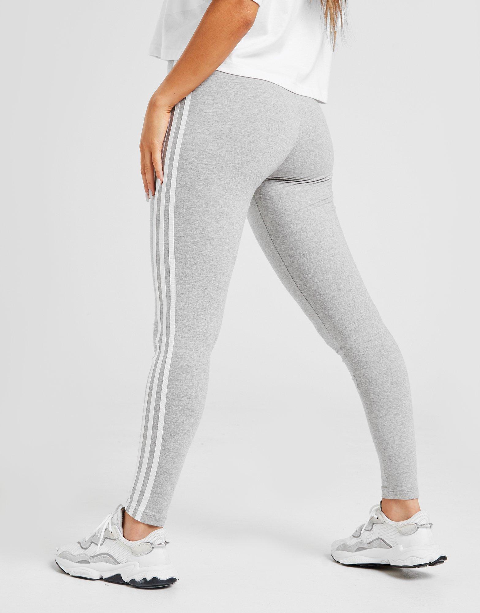 pink and grey adidas leggings