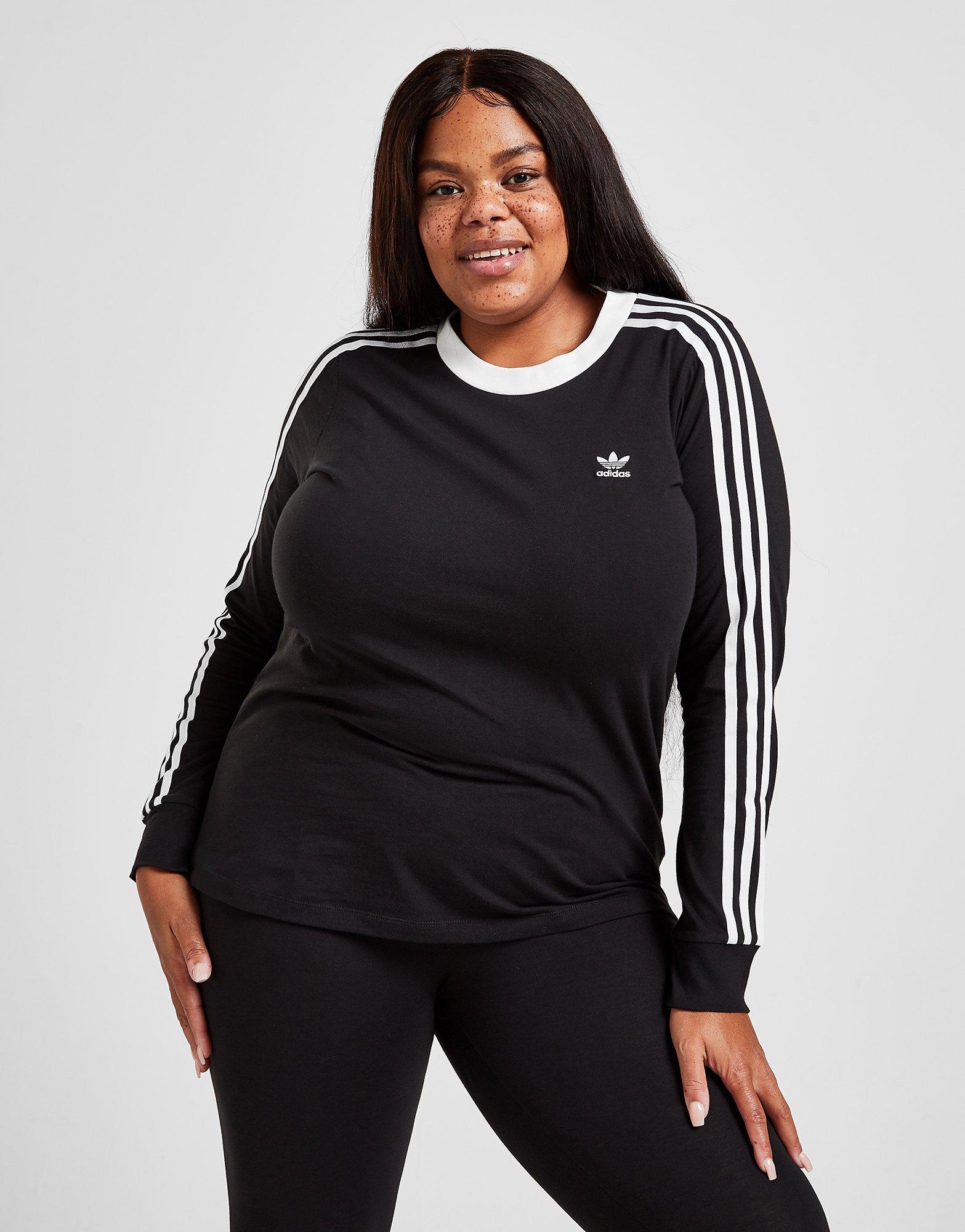 plus size adidas top