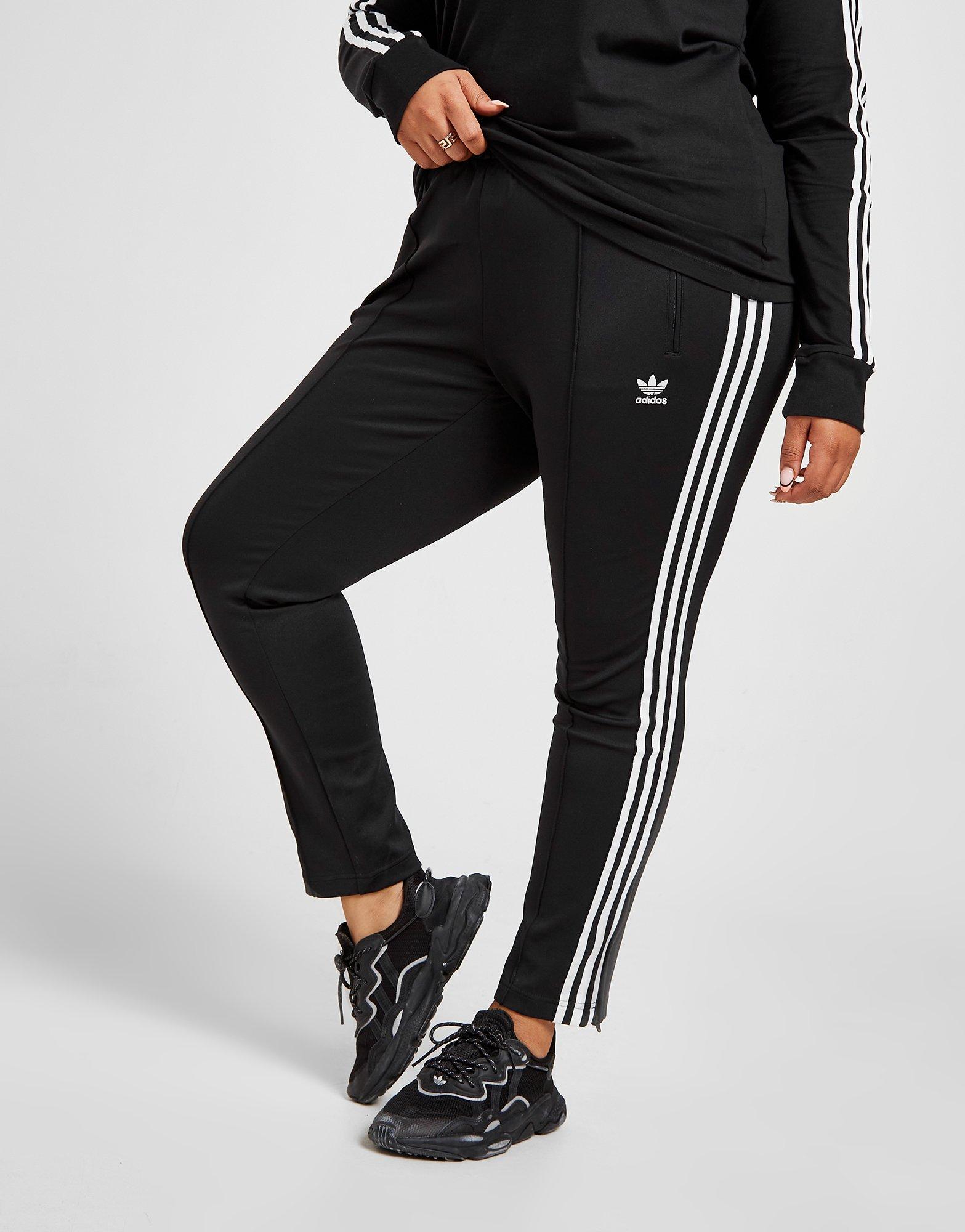 plus size adidas track pants